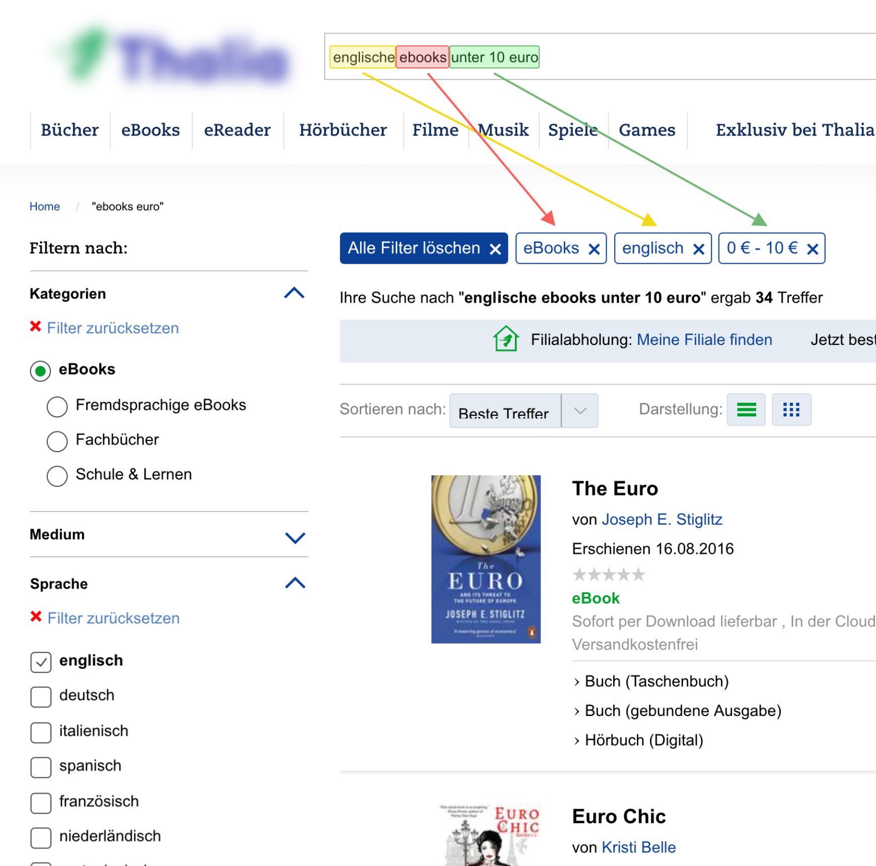 Search input fields become smarter with Natural Language Understanding