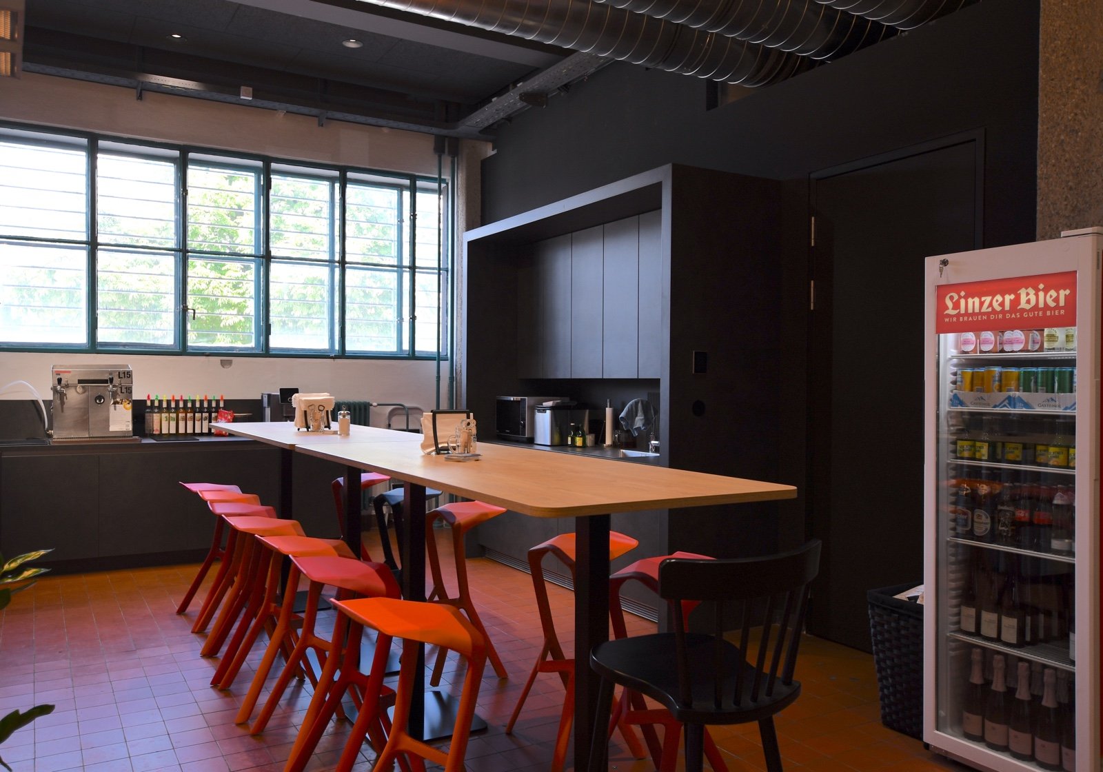 Kitchen and dining area