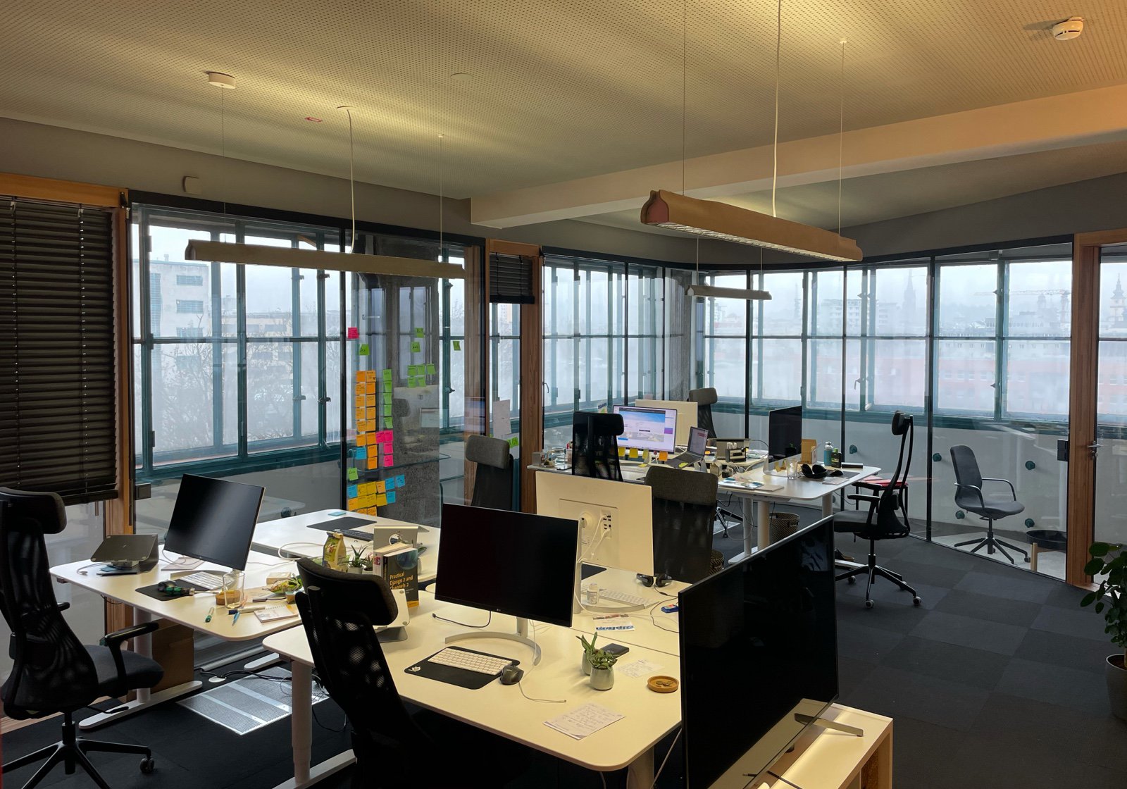 Arbeitsbereich in unserem Büro